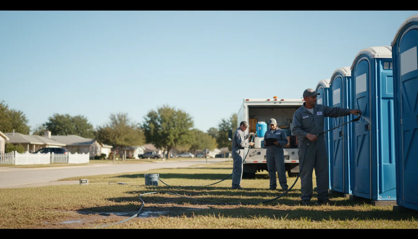 Long-Term Portable Toilet Rental in Donnellson, IA near me